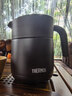 膳魔師（THERMOS）日本進(jìn)口膳魔師燜泡、帶茶漏家用不銹鋼大容量茶壺TTE-450/700 咖啡色茶壺 700ml(贈送壺墊) 曬單實(shí)拍圖