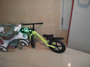 貝趣兒童平衡車(chē)1-3-6-12歲寶寶滑步車(chē)無(wú)腳踏小孩自行車(chē)男孩兩輪滑行車(chē) 發(fā)泡輪 14寸 綠色 適合身高100-130cm 2-5歲幼兒女孩圣誕節新年禮物 曬單實(shí)拍圖