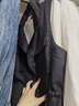 佐丹奴設計師款背心外套女工裝風(fēng)可收腰立領(lǐng)棉麻馬甲18375606 曬單實(shí)拍圖