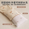 潔麗雅枕頭A類(lèi)新疆長(cháng)絨棉兒童卡通枕100%棉花枕芯可拆卸全棉枕芯護頸枕 小熊樂(lè )園 單只 【A類(lèi)里外全棉】 30*50cm 曬單實(shí)拍圖
