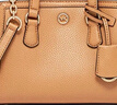 MICHAEL KORS 邁克高仕 MK Chantal 女士超小號迷你皮質(zhì)手提包 花生色 174 迷你 曬單實(shí)拍圖