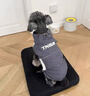 湯尼熊 TAWNEYBEAR狗狗衣服背心馬甲寵物雪納瑞臘腸約克夏泰迪比熊博美臘腸運動(dòng)裝 無(wú)袖沖鋒衣【拼灰色 -帶牽引扣】 L丨背長(cháng)33胸圍48建議8-14斤 曬單實(shí)拍圖