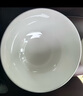 斯凱綈（Sky Top）陶瓷湯碗泡面碗純白沙拉碗骨瓷家用酒店餐具套裝7英寸奧碗2件 曬單實(shí)拍圖