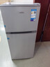 美的（Midea）112升兩門(mén)雙開(kāi)門(mén)雙溫小冰箱家用宿舍租房客廳小型迷你電冰箱節能省電低音深冷速凍以舊換新 BCD-112CM 淺灰色 曬單實(shí)拍圖