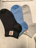 大嘴猴100%純棉襪子男春夏季透氣防臭網(wǎng)眼7A抗菌腳底按摩顆粒薄款 曬單實(shí)拍圖