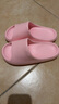 樸西靜音軟底家用EVA女士2026新款涼拖居家浴室洗澡防滑情侶親子拖鞋 櫻花粉 穿上仙氣飄飄 37-38 曬單實(shí)拍圖