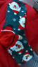 圣誕節襪子男女秋冬款中筒襪卡通雪人紅色襪圣誕禮物襪圣誕節裝飾 圣誕節襪子隨機發(fā)【1雙】 曬單實(shí)拍圖