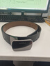 蔻馳（COACH）【品牌直供】男士寬版牛皮革腰帶38MM黑棕色CQ009禮物 曬單實(shí)拍圖