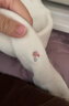 尼多熊打底褲女童連褲襪加絨白色兒童連褲襪寶寶嬰兒秋冬加厚外穿打底襪 曬單實(shí)拍圖