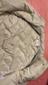 玖姿·安娜蔻【輕暖】休閑針織拼接發(fā)熱鴨絨羽絨服女2025冬季新款 米色 L 曬單實(shí)拍圖