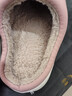 趣藝防水棉拖鞋女冬季居家室內防滑軟底舒適保暖抗寒情侶外穿棉拖 粉色 【防水防滑】 38-39 曬單實(shí)拍圖