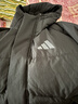 阿迪達斯（adidas）男 LINEAR MID LENGTH DOWN JACKET 羽絨服 KQ5514 黑色 L 曬單實(shí)拍圖