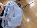 新秀麗（Samsonite）時(shí)尚潮流女包書(shū)包雙肩包淡紫色NO0書(shū)包38女神節禮物送女友 曬單實(shí)拍圖