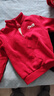 真維斯童裝紅色衛衣兒童秋冬2026新款男童拜年服加絨半開(kāi)襟馬年新年衣服 曬單實(shí)拍圖