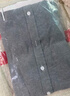 紅蜻蜓（RED DRAGONFLY）襯衫男時(shí)尚百搭棉質(zhì)長(cháng)袖打底襯衣男裝上衣 灰色（長(cháng)袖） 3XL 曬單實(shí)拍圖
