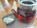 茶壺套裝玻璃家用煮泡茶耐熱加厚耐高溫燒水壺茶水分離養生壺煮茶 【600ml】沁心鋼漏壺 曬單實(shí)拍圖