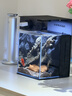 WWWAQUA古化石系列新款腫頭龍魚(yú)缸造景超白玻璃斗魚(yú)桌面景觀(guān)魚(yú)缸 曬單實(shí)拍圖