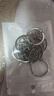 鑰匙鏈diy飾品配件金屬鑰匙圈掛單圈環(huán)環(huán)保掛鏈飾鑰匙扣公仔掛件 25mm銀色單圈【10個(gè)】 曬單實(shí)拍圖