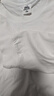 Foss Phil潮牌T恤男春秋季純色百搭純棉長(cháng)袖衛衣休閑上衣打底FPCT6白色L 曬單實(shí)拍圖