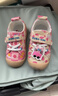 kids.ing可迪星幼兒帆布鞋春季男女童寶寶小童兒童軟底運動(dòng)鞋幼兒園 粉 27 曬單實(shí)拍圖