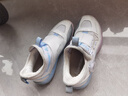 川崎（KAWASAKI）兒童羽毛球鞋穿越2.0耐磨男女童同款運動(dòng)鞋B4412 白藍 35 曬單實(shí)拍圖