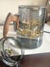 美斯尼 加厚玻璃煮茶壺煮茶器耐熱墨色玻璃泡茶壺木柄泡茶器功夫茶具 曬單實(shí)拍圖