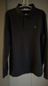 哈吉斯（HAZZYS）男裝 秋季翻領(lǐng)T恤純色男上衣長(cháng)袖polo衫男ABTZE0CCE01 深灰色CC L （175/96A 48） 曬單實(shí)拍圖