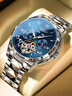 瑞士認證十大品牌手表男士機械表商務(wù)防水進(jìn)口陀飛輪名牌男表專(zhuān)用 L3235.本色藍面 曬單實(shí)拍圖