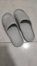 【踩屎感居家拖鞋】浴室男女拖鞋輕便防滑居家涼拖鞋男女通用 灰色 42-43 曬單實(shí)拍圖