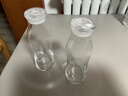翼柏嘉創(chuàng  )意耐熱玻璃冷水瓶果汁飲料瓶帶蓋密封牛奶瓶隨身杯礦泉水瓶 兩只裝（565ML） 曬單實(shí)拍圖
