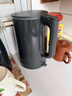 樂(lè )扣樂(lè )扣 大容量保溫壺304不銹鋼內膽冷水壺真空保溫瓶辦公水壺2L黑灰色 曬單實(shí)拍圖