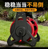纏水管車(chē)收納架收管子神器卷管器軟管收卷盤(pán)管器繞管架轉盤(pán)輪 中號水管架【單架子無(wú)配件】 曬單實(shí)拍圖