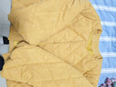 2026復古港風(fēng)夾棉保暖棉服秋冬短款ins寬松棉衣外套女【816】 黃色 夾棉加厚 M 80-110斤 曬單實(shí)拍圖
