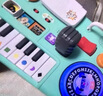 費雪（Fisher-Price）春節新年禮物送禮早教數字顏色玩具-費雪智玩時(shí)尚音樂(lè )學(xué)習桌HTJ66 曬單實(shí)拍圖