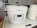 摩飛電器電飯煲家用2-3-4人小電飯鍋0氟涂層琺瑯內膽迷你一人食小型加厚鐵釜不粘多功能2.5L升 MR8502 標配-椰奶白 2.5L 曬單實(shí)拍圖