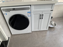 海爾（Haier）10kg全自動(dòng)滾筒洗衣機大容量超薄洗衣機帶烘干洗烘一體機一級能效節能除菌螨Leader 以舊換新補貼 【熱銷(xiāo)冰雪白】 洗烘一體 1.1洗凈比+智烘+六維減震 曬單實(shí)拍圖