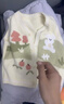 巴拉巴拉童裝兒童針織馬甲男女童裝新款春裝半邊絨衣服小背心拜年服萌 曬單實(shí)拍圖
