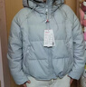 鴨鴨（YAYA）羽絨服女裝短款2025冬季新款時(shí)尚韓版連帽巴恩風(fēng)保暖羽絨外套HT 冰川藍色 L (165) 曬單實(shí)拍圖