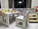 babypods兒童積木桌游戲桌寶寶學(xué)習桌1-3-6歲可升降書(shū)桌幼兒園繪畫(huà)桌椅 積木+繪畫(huà)板+200顆積木 曬單實(shí)拍圖