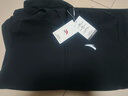 安踏（ANTA）梭織透氣外套男士2026春季上衣防潑水防風(fēng)連帽拉鏈沖鋒衣夾克 -4基礎黑（常規）【90%用戶(hù)選擇】 4XL (195) -適合200-220斤 曬單實(shí)拍圖