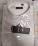 杉杉（FIRS）【200支DP免燙】【全身接縫處裝襯】高端商務(wù)長(cháng)袖襯衫男 白色 41  曬單實(shí)拍圖