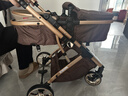 貝麗可嬰兒推車(chē)可坐可躺輕便折疊高景觀(guān) 奢華版四代-加州陽(yáng)光-推桿換向+大禮包 雙向可坐可躺單手收車(chē) 曬單實(shí)拍圖