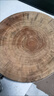 胖東來(lái)同款正宗銀杏木砧板加厚菜墩實(shí)木圓形菜墩家用白果樹(shù)防霉切菜板 43*12cm【贈送不銹鋼鋼圈+提手】 曬單實(shí)拍圖