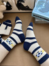 Jeep兒童襪子春夏季100%純棉10A抗菌防臭防螨男寶寶中筒青少年中大童 曬單實(shí)拍圖