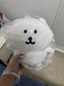 句可chiikawa自嘲熊喝茶熊汗蒸熊圣誕節玩偶公仔抱枕可愛(ài)送女生禮物女 【圓眼款】自嘲熊 （30cm） 曬單實(shí)拍圖