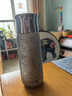 Vanow雙層純鈦保溫杯茶水分離泡茶杯男辦公車(chē)載戶(hù)外燜茶水杯冰花銀 曬單實(shí)拍圖