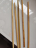 純竹木筷子家用不無(wú)漆無(wú)蠟飯店加長(cháng)油炸火鍋筷碳化消毒筷 10雙 曬單實(shí)拍圖