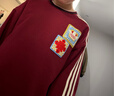 阿迪達斯（adidas）Original三葉草 男女同款26新年款CNY本命年中國結刺繡紅色套頭衫 KU1423 S 曬單實(shí)拍圖