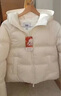 森馬（Semir）羽絨服女冬90絨子短款三防花苞帽25高蓬防風(fēng)連帽外套109725113028 曬單實(shí)拍圖