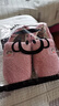 大嘴猴（paul frank）包跟棉拖鞋男女秋冬家居厚底毛絨保暖月子鞋6662紫260 曬單實(shí)拍圖